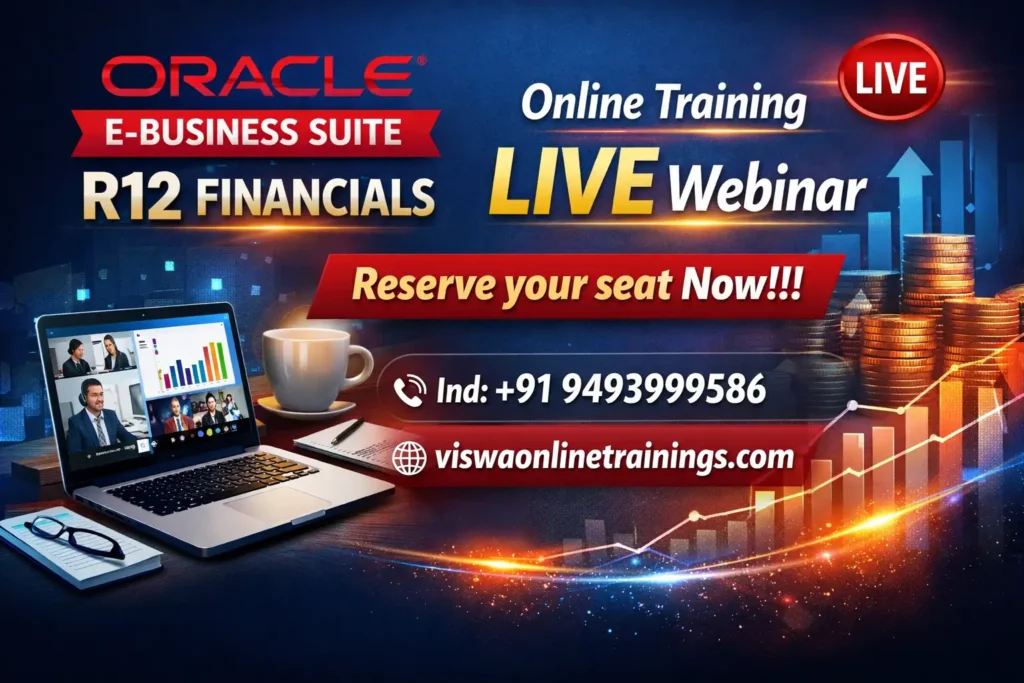 Oracle EBS R12 Financials