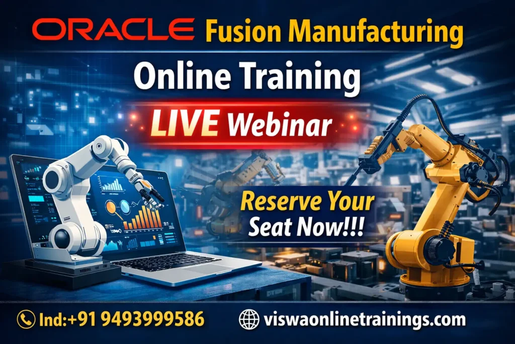 Oracle Fusion Manufacturing