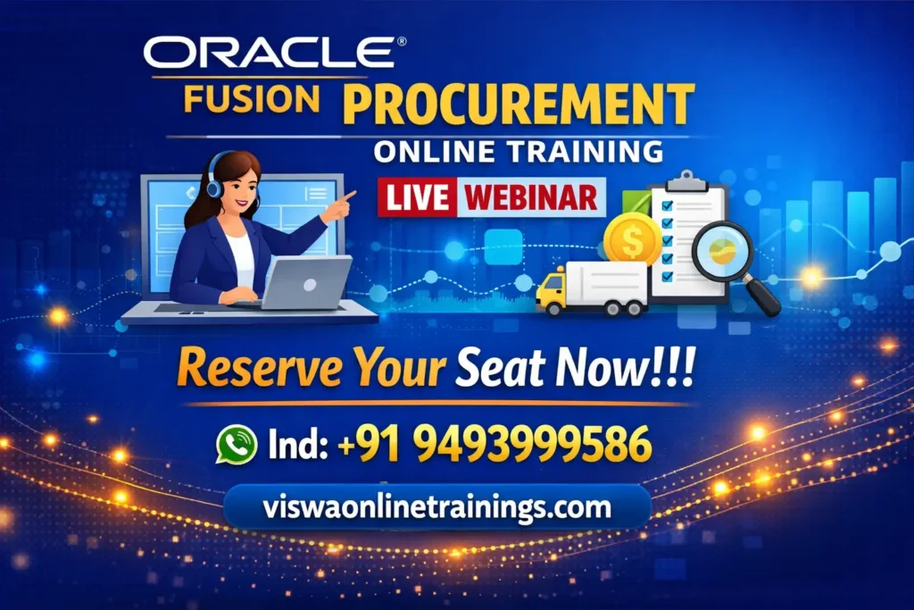 Oracle Fusion Procurement