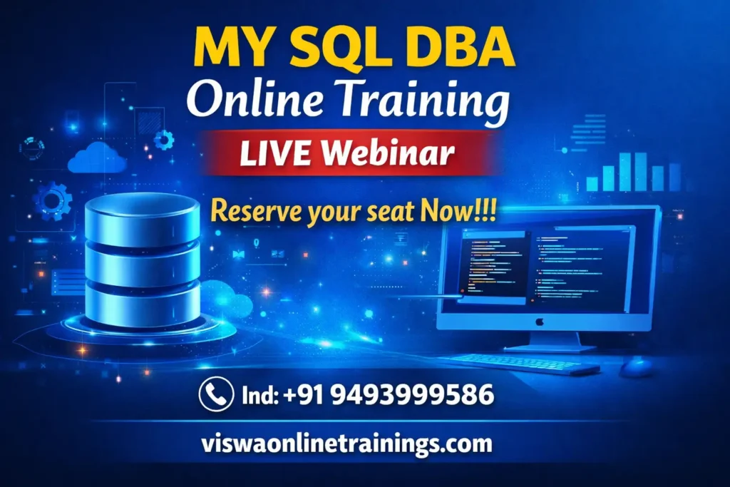 MY SQL DBA