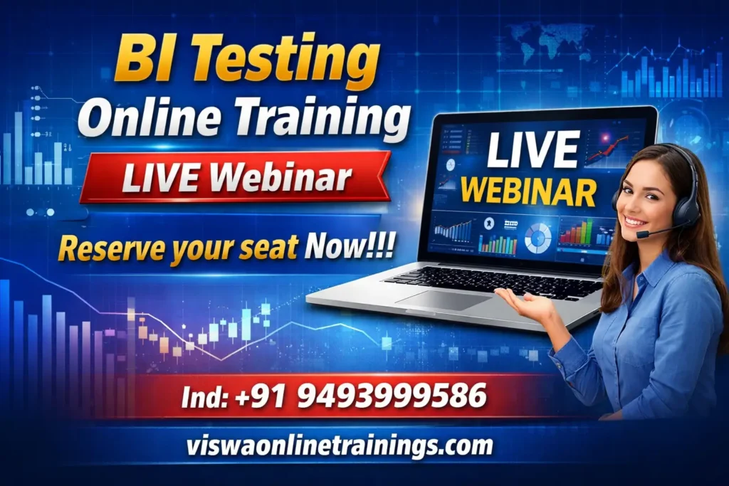 BI Testing Online Training