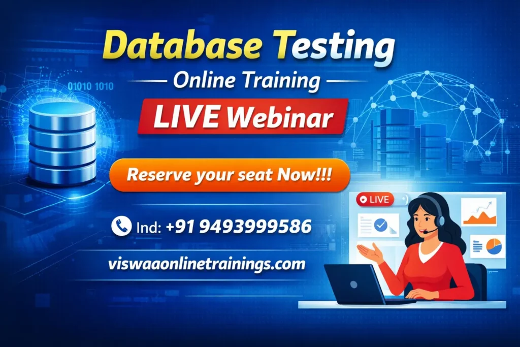 DataBase Testing Online Training