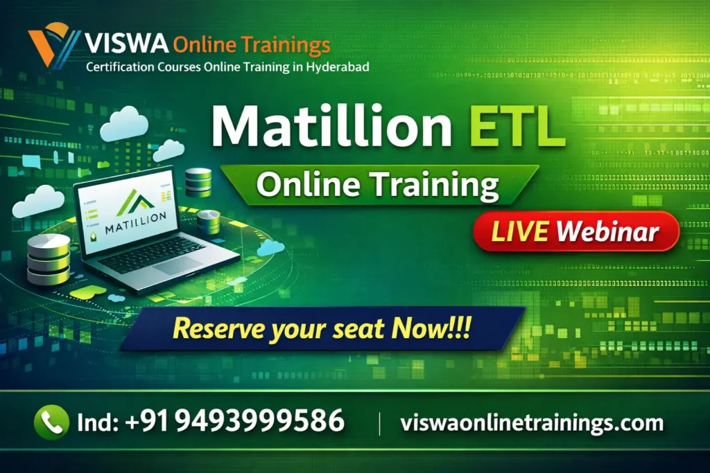 Matillion ETL Online Training