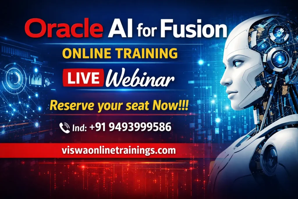 Oracle AI Fusion Online Training