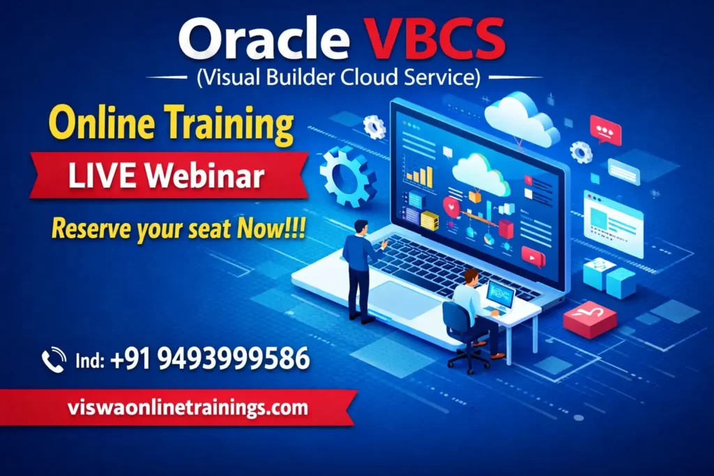 Oracle VBCS Online Training