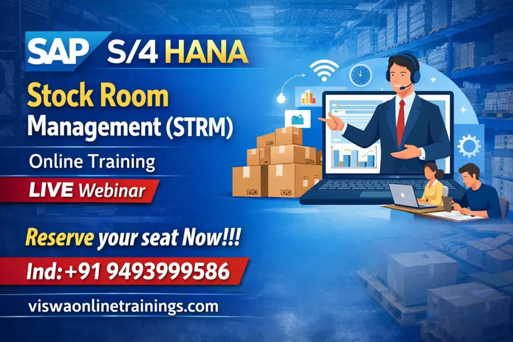 SAP S4 Hana STRM Online Training