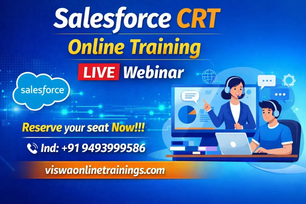 Salesforce CRT Online Training
